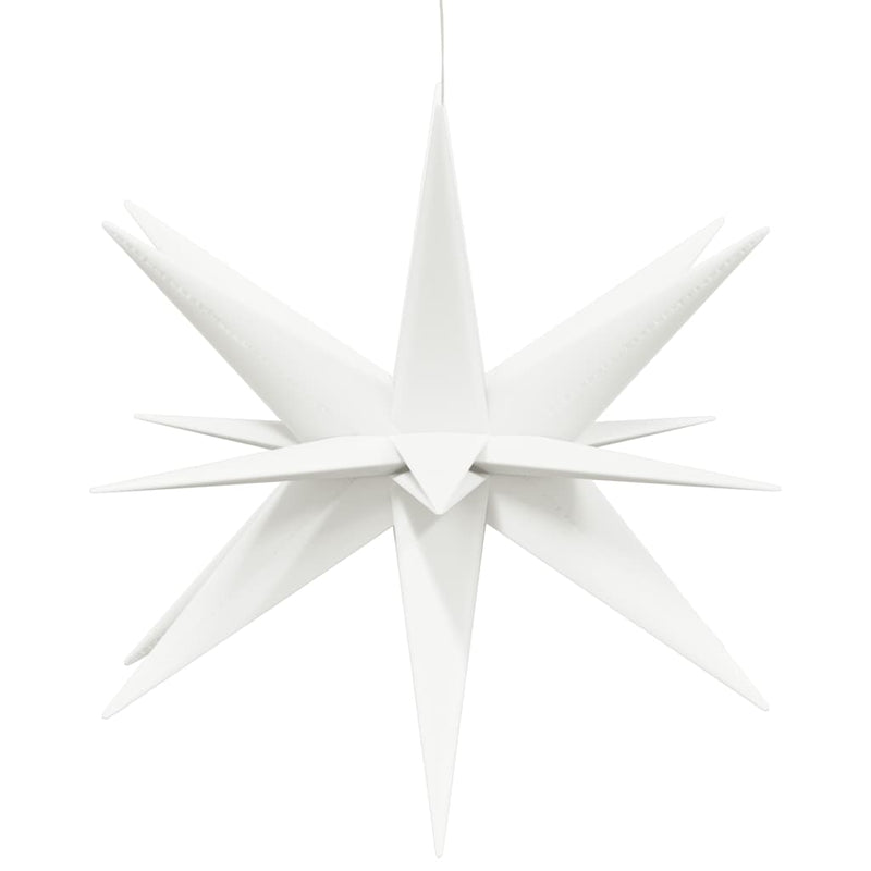 Lumină de Crăciun cu LED, alb, 57 cm, pliabil