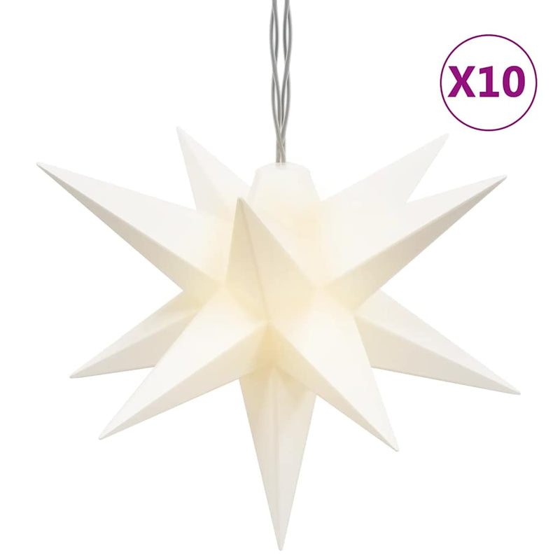 Lumină de Crăciun 10 LED-uri alb 10 cm