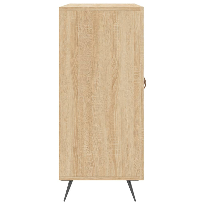 Dulap, stejar sonoma, 90x34x80 cm, lemn compozit