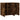 Dulap, stejar fumuriu, 90x34x80 cm, lemn compozit