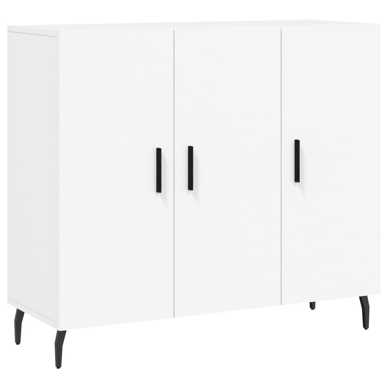 Dulap, alb, 90x34x80 cm, lemn compozit