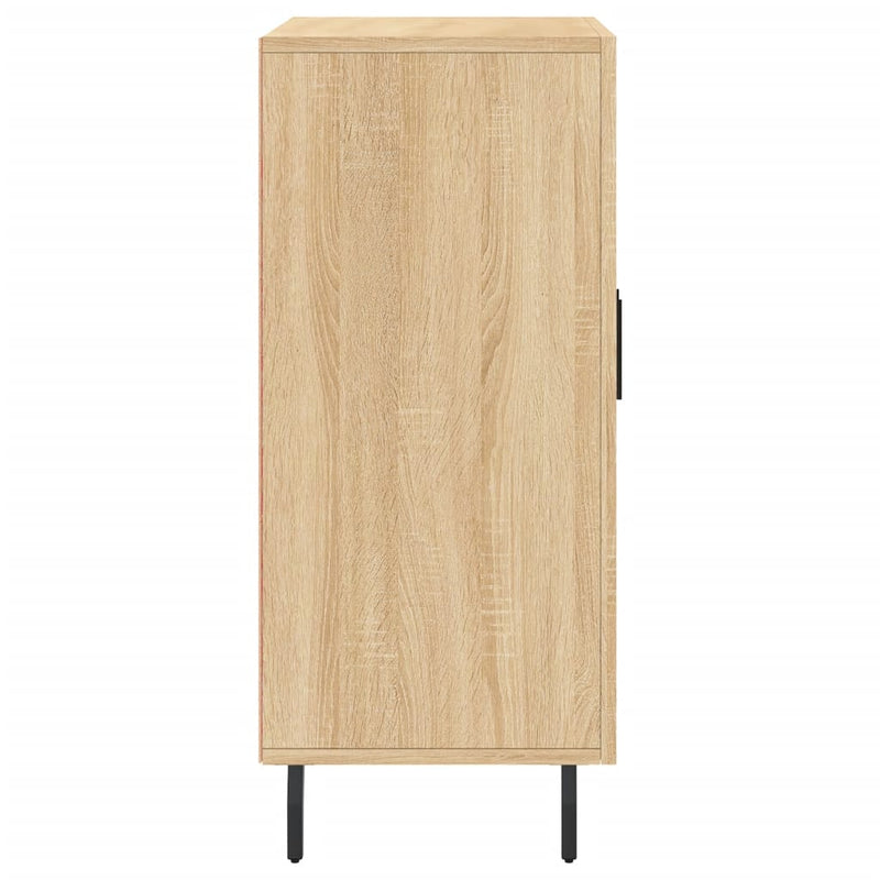 Dulap, stejar sonoma, 90x34x80 cm, lemn compozit
