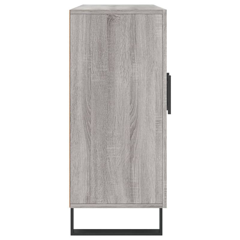 Dulap, gri sonoma, 90x34x80 cm, lemn compozit