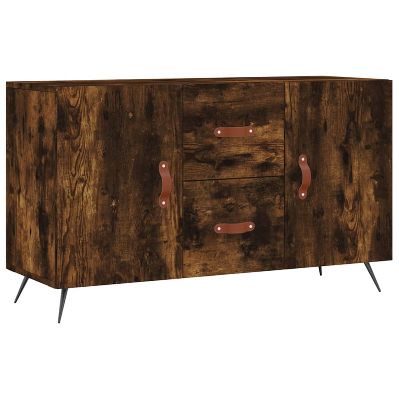 Dulap, stejar fumuriu, 100x36x60 cm, lemn compozit