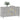 Dulap, gri beton, 100x36x60 cm, lemn compozit