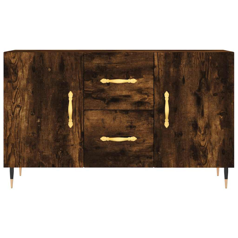 Dulap, stejar fumuriu, 100x36x60 cm, lemn compozit