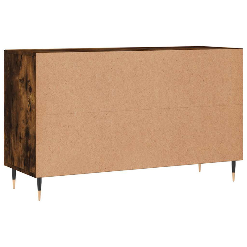 Dulap, stejar fumuriu, 100x36x60 cm, lemn compozit