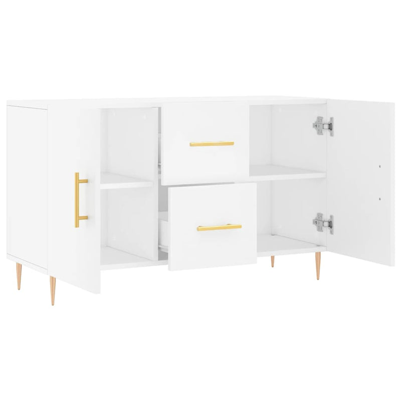 Dulap, alb, 100x36x60 cm, lemn compozit