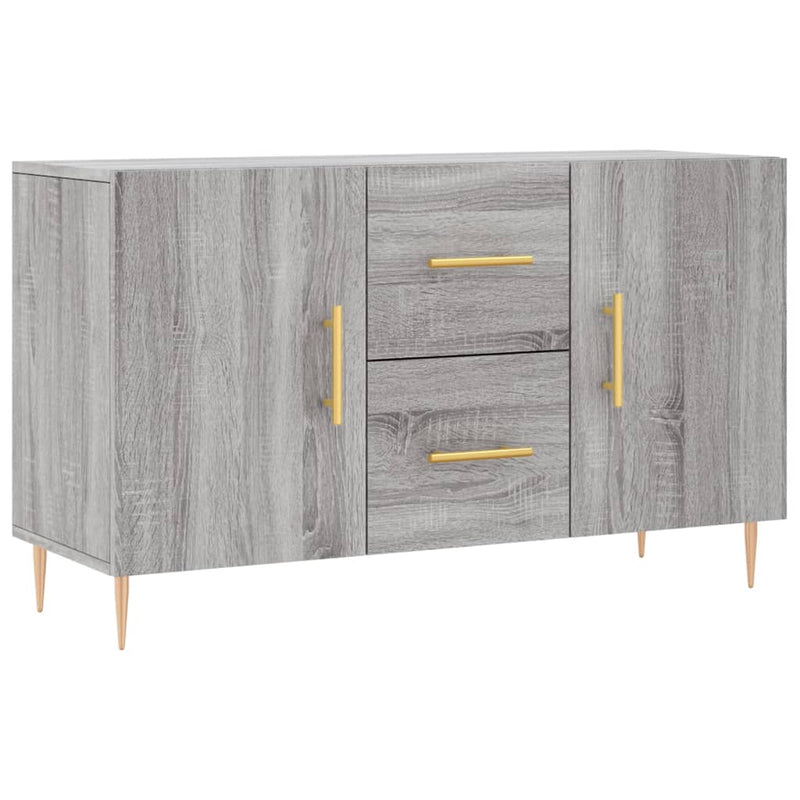Dulap, gri sonoma, 100x36x60 cm, lemn compozit