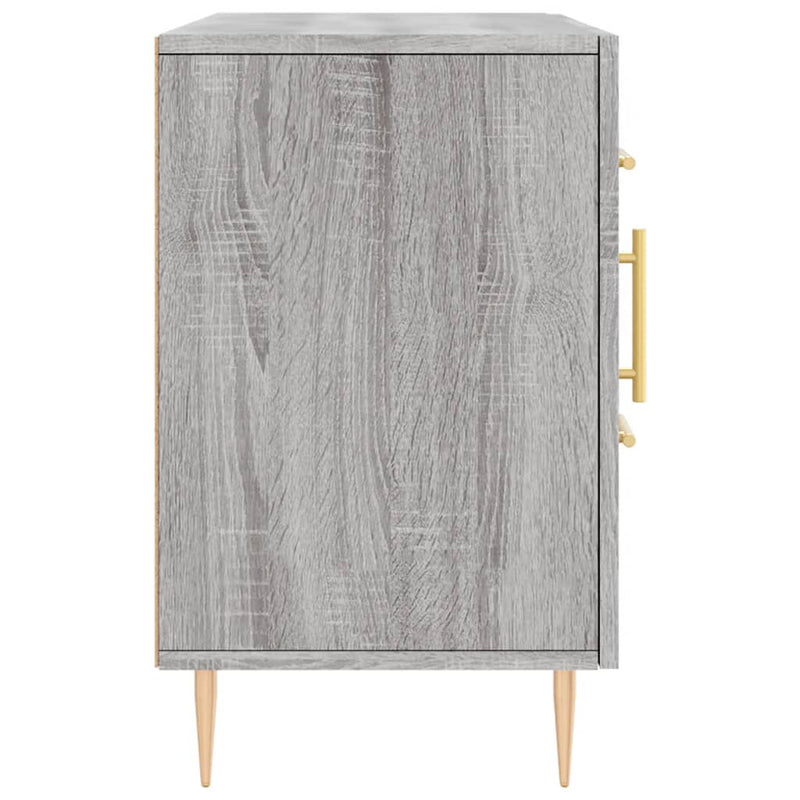 Dulap, gri sonoma, 100x36x60 cm, lemn compozit