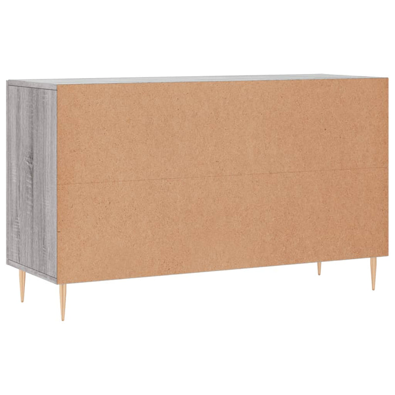 Dulap, gri sonoma, 100x36x60 cm, lemn compozit