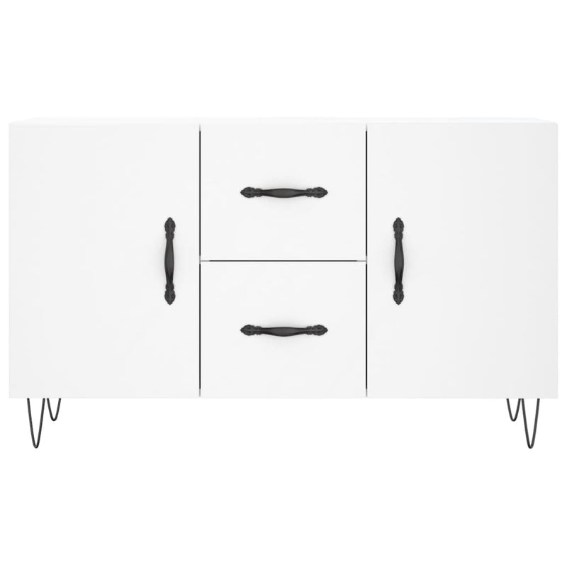Dulap, alb, 100x36x60 cm, lemn compozit