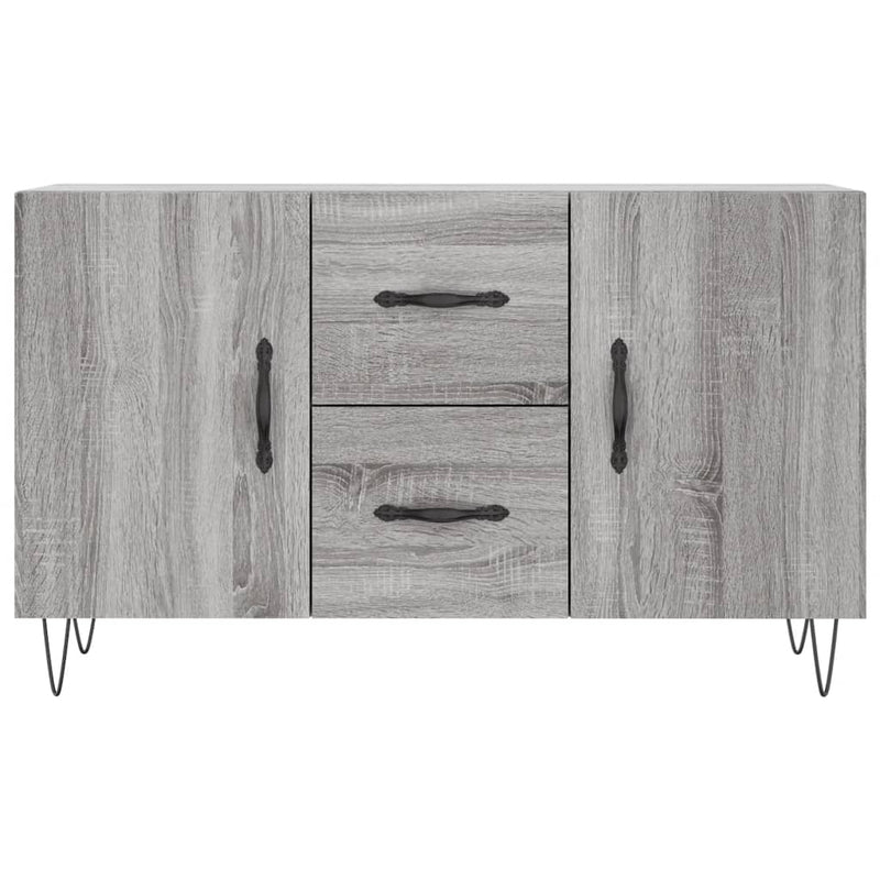 Dulap, gri sonoma, 100x36x60 cm, lemn compozit