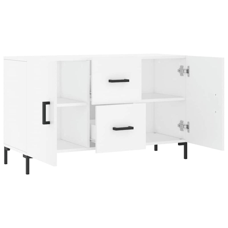 Dulap, alb, 100x36x60 cm, lemn compozit