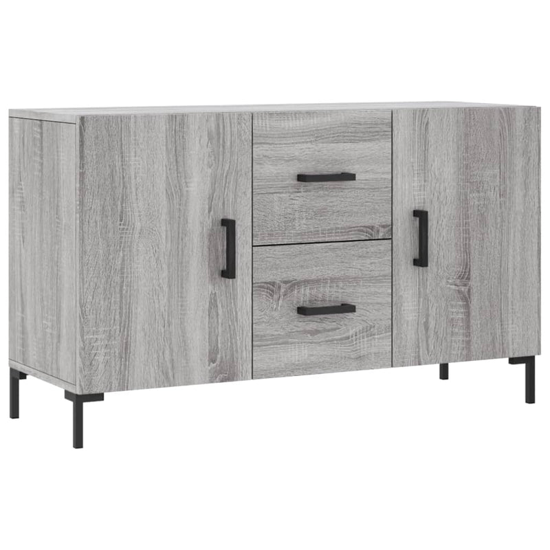 Dulap, gri sonoma, 100x36x60 cm, lemn compozit