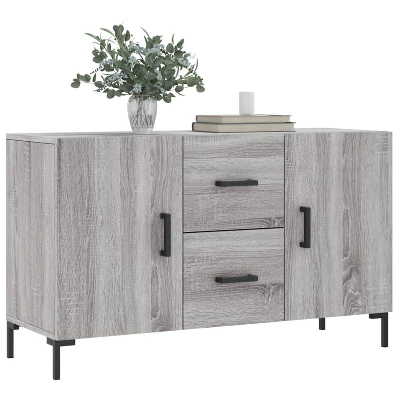 Dulap, gri sonoma, 100x36x60 cm, lemn compozit