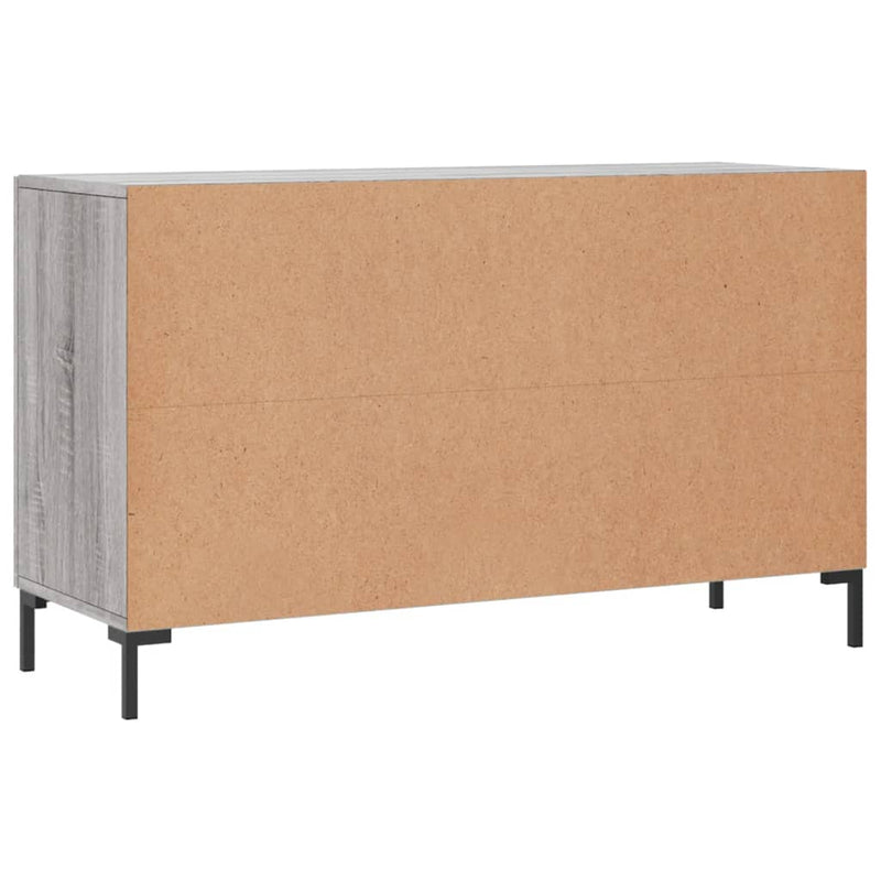 Dulap, gri sonoma, 100x36x60 cm, lemn compozit