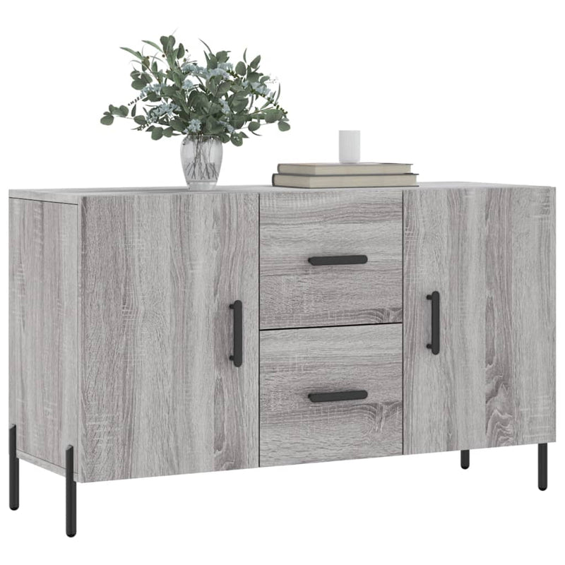 Dulap, gri sonoma, 100x36x60 cm, lemn compozit