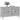 Dulap, gri beton, 100x36x60 cm, lemn compozit