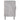 Dulap, gri beton, 100x36x60 cm, lemn compozit