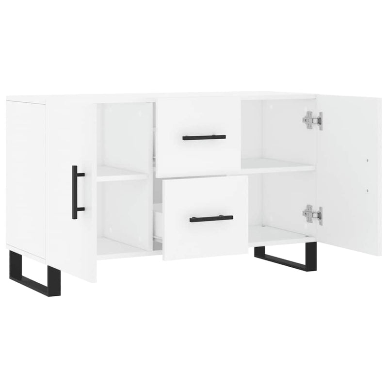 Dulap, alb, 100x36x60 cm, lemn compozit