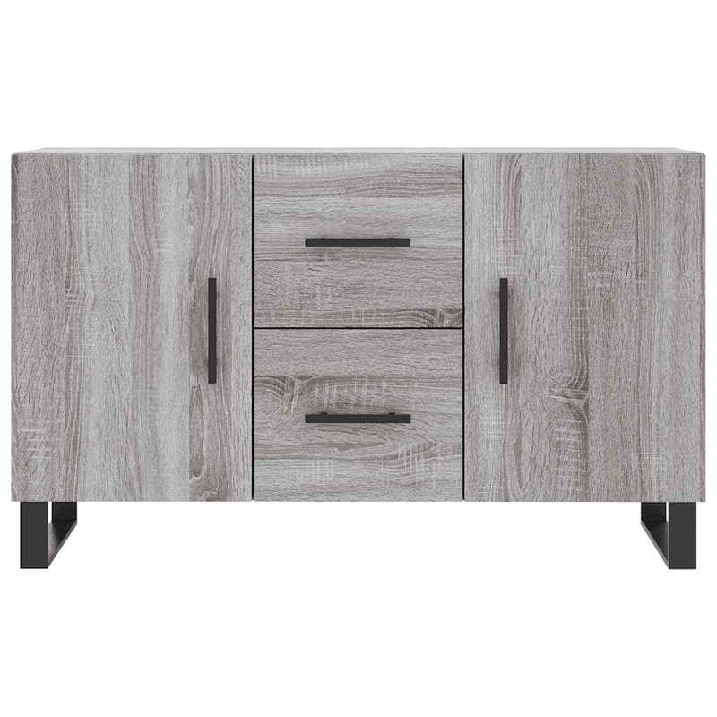 Dulap, gri sonoma, 100x36x60 cm, lemn compozit