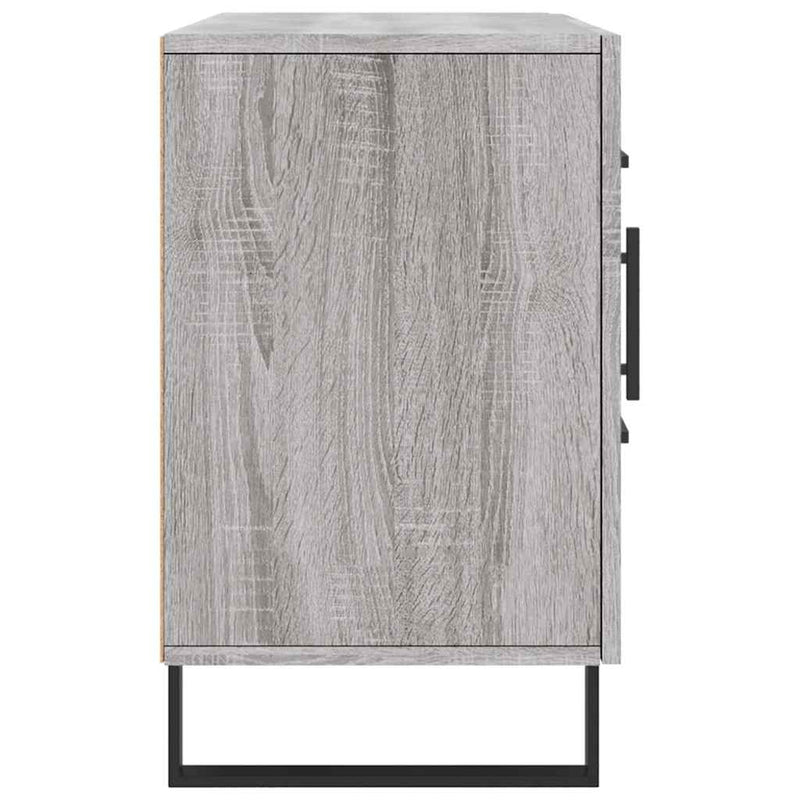 Dulap, gri sonoma, 100x36x60 cm, lemn compozit