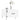 Măsuțe de cafea, 2 buc., alb, 50x50x40 cm, lemn compozit