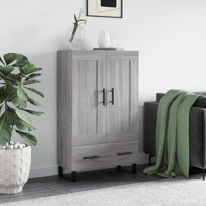 Dulap gri Sonoma 69,5x31x115 cm, lemn prelucrat