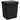 Coș de gunoi dublu, antracit, 2x25 L
