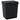 Coș de gunoi dublu, antracit, 2x25 L