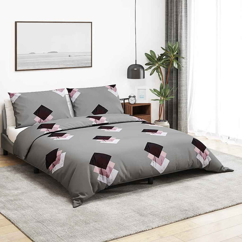 Set cu husă de pilotă, multicolor, 240x220 cm, bumbac