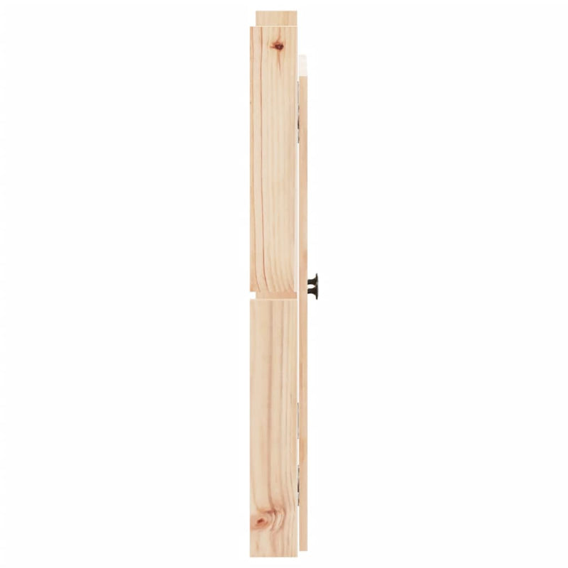 Uși de bucătărie de exterior MEPPEL 2 buc., 50x9x82 cm, lemn masiv pin