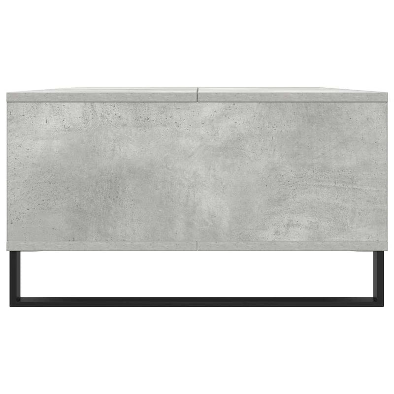 Masă de cafea, gri beton, 104x60x35 cm, lemn compozit
