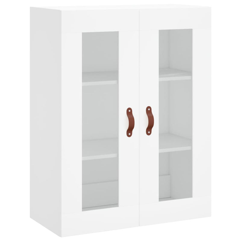Dulap cu montaj pe perete, alb, 69,5x34x90 cm