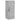 Dulap montat pe perete, gri beton, 34,5x34x90 cm