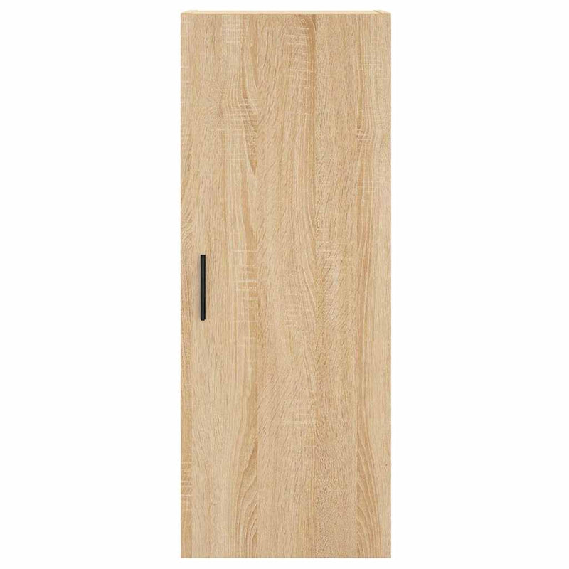Dulap montat pe perete, stejar sonoma, 34,5x34x90 cm