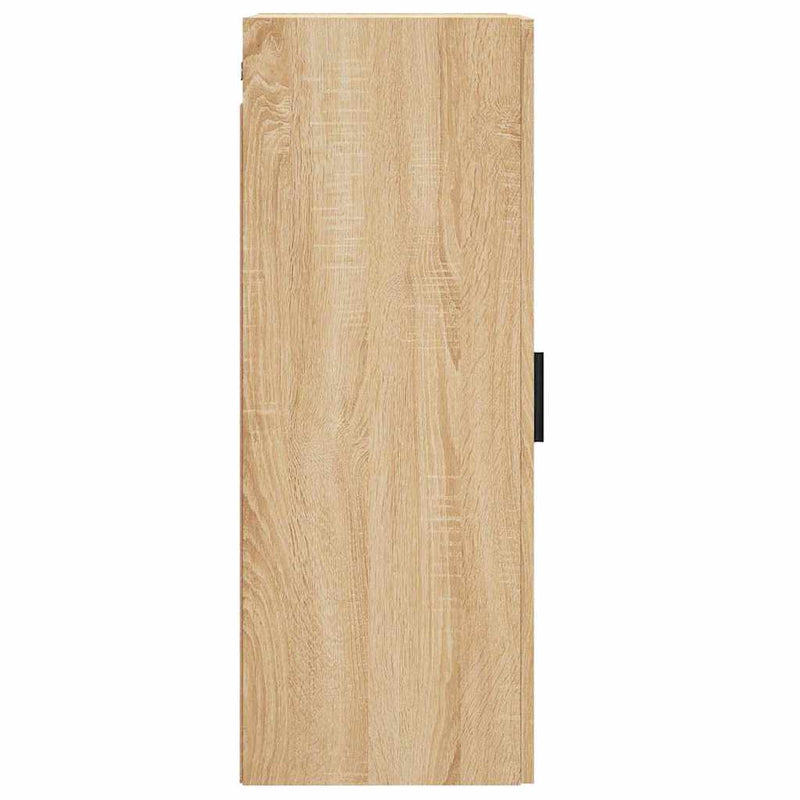 Dulap montat pe perete, stejar sonoma, 34,5x34x90 cm