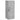 Dulap montat pe perete, gri beton, 34,5x34x90 cm
