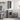 Dulap montat pe perete, gri beton, 34,5x34x90 cm