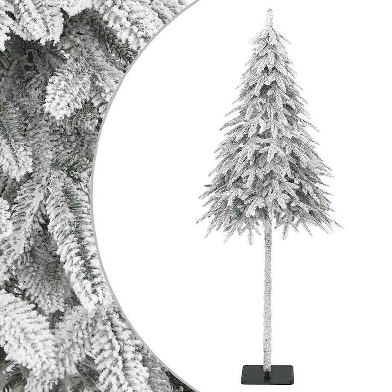Brad de Crăciun artificial cu zăpadă, 150 cm