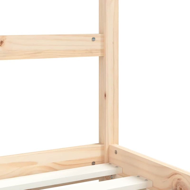 Cadru pat copii cu sertare, 80x200 cm, lemn masiv de pin