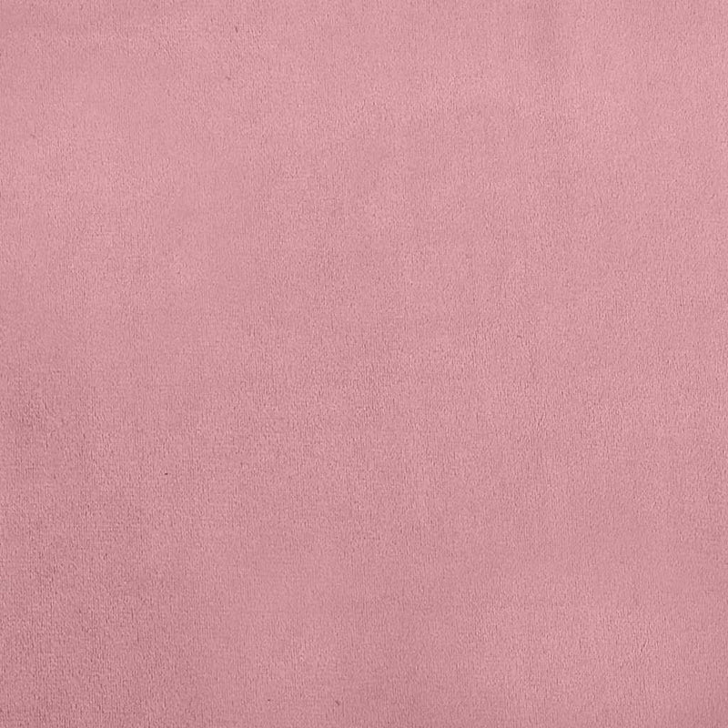 Canapea pentru copii, roz, 100x50x26 cm, catifea