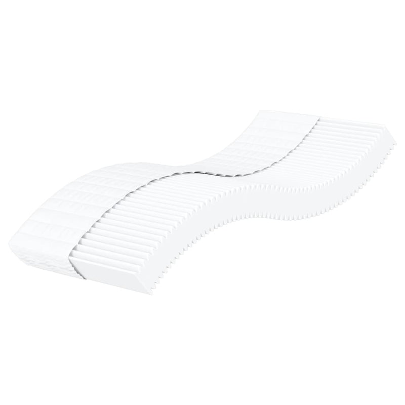 Pat de zi cu saltea, crem, 90x200 cm, textil