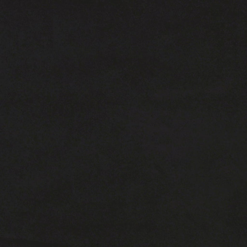Pat de zi cu extensie, negru, 90x190 cm, catifea