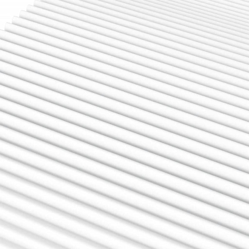 Pat de zi cu saltea, crem, 90x200 cm, textil