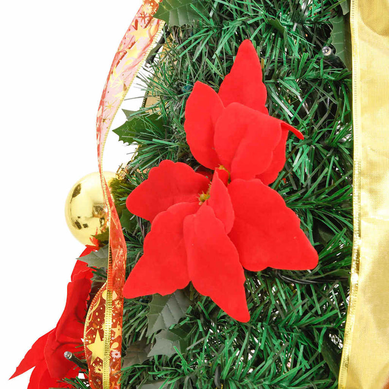 Brad de Crăciun artificial pop-up 100 LED-uri verde 150 cm