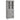Dulap înalt, gri sonoma, 69,5x34x180 cm, lemn compozit
