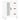 Dulap înalt, alb, 69,5x34x180 cm, lemn compozit