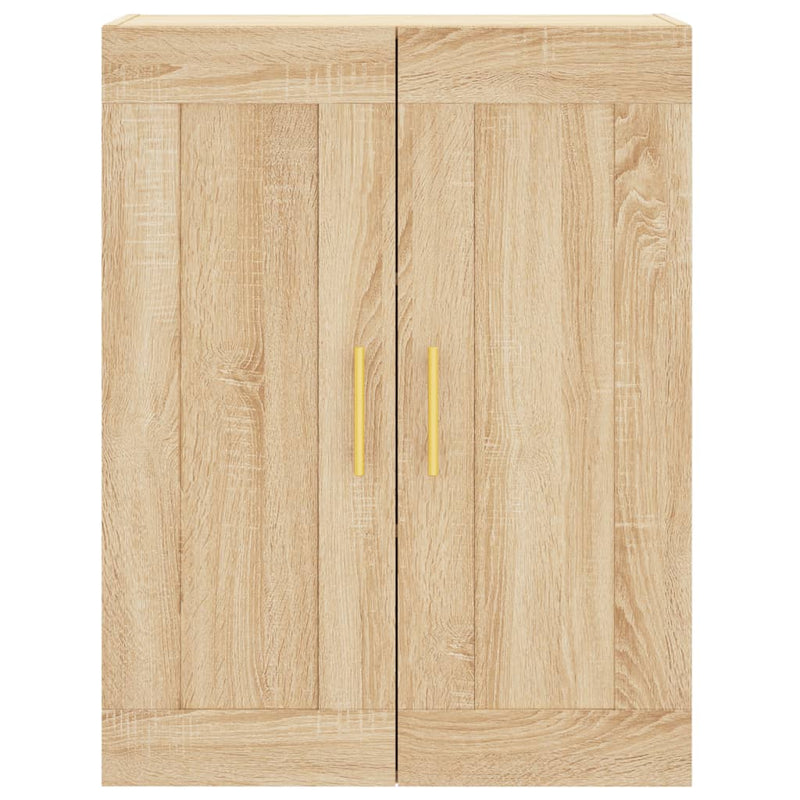 Dulap înalt, stejar sonoma, 69,5x34x180 cm, lemn compozit